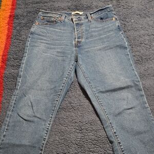 Levi's Women's Straight Leg Blue Jeans